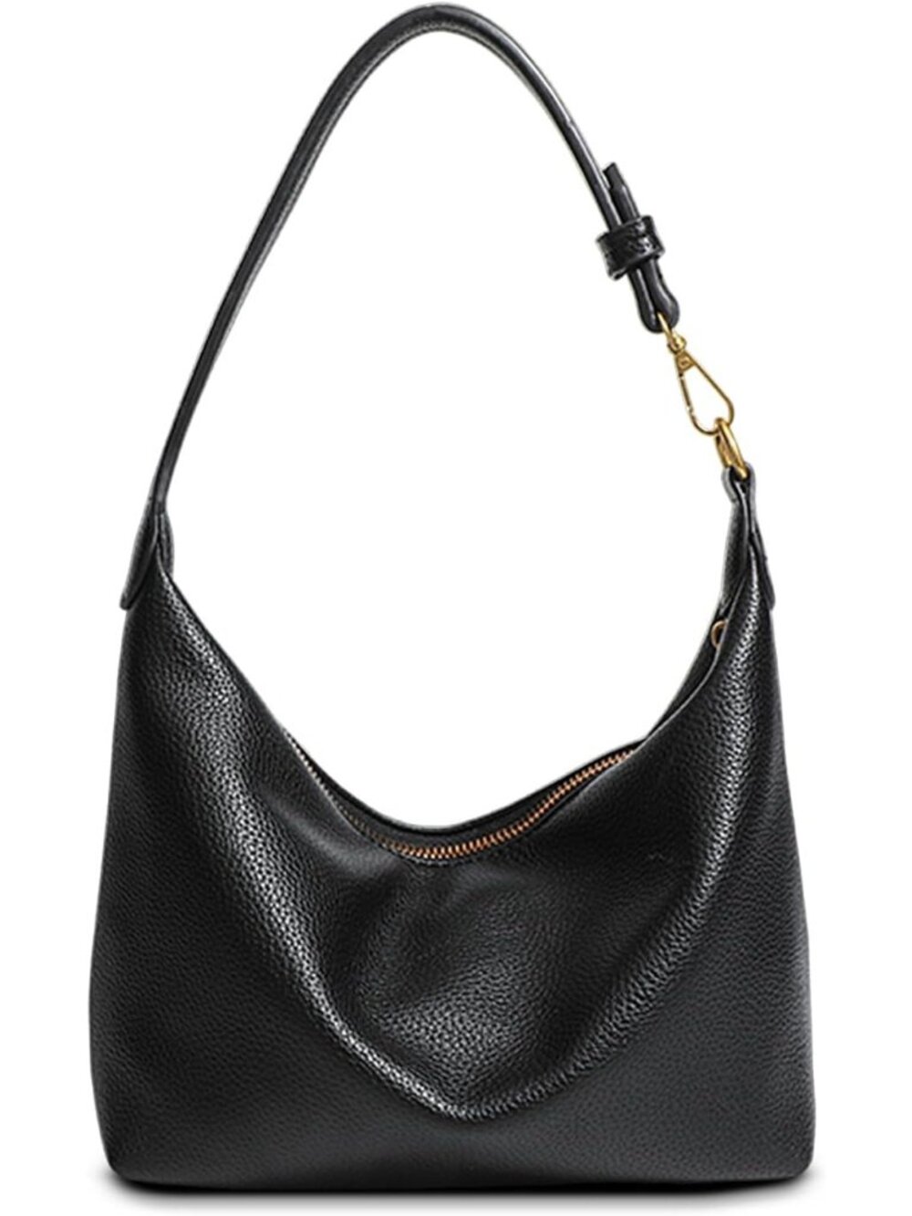 Trendy Small Hobo Bag for Women | Soft PU Leather Slouchy Shoulder Purse with